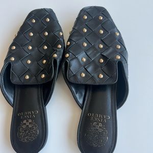 Gently used slide on loafers by Vince Camuto,